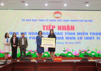 HANEL CHUNG TAY ỦNG HỘ ĐỒNG BÀO MIỀN TRUNG BỊ THIỆT HẠI DO MƯA LŨ